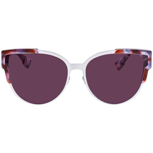 Kính Mát Dior Widly Dark Purple Cat Eye Ladies Sunglasses-2